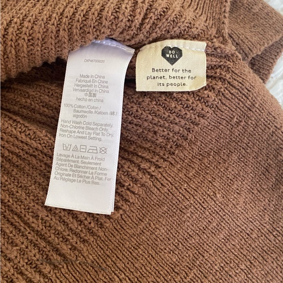 Madewell Lovell Cardigan Sweater in brown, size small - Picture 3 of 6